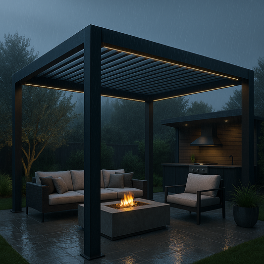 Pergola Backyard Longview Aluminum Frame