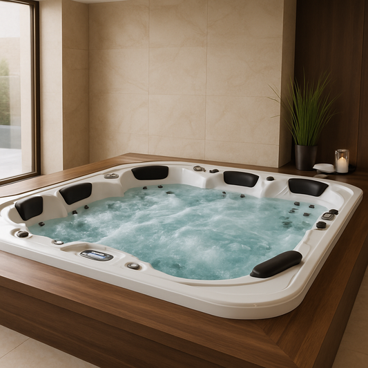 Pavilion Backyard Cowlitz Hot Tub