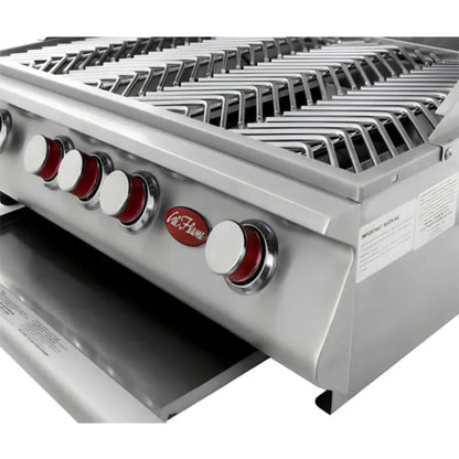 Cal Flame P Series P4  32 Inch 4 Burner Built In Grill