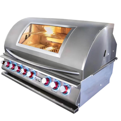 Cal Flame Top Gun™ 5-Burner Convection Grill 40 Inch Built in Grill