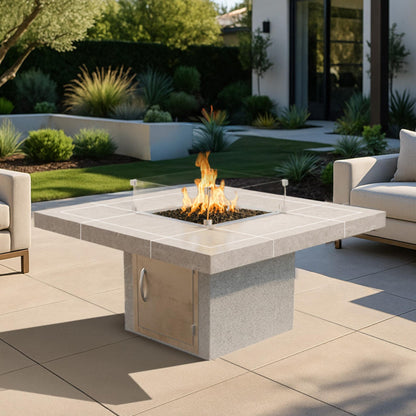 Cal Flame Sedona – Modern Outdoor Gas Fire Pit Outdoor Firepits