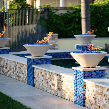 The Outdoor Plus CAZO FIRE BOWL ® – GFRC CONCRETE