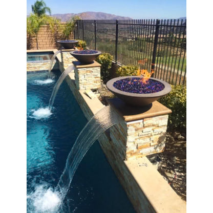 The Outdoor Plus CAZO FIRE BOWL ® – GFRC CONCRETE