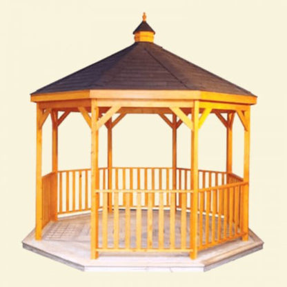 Amish Country Gazebo Wood Gazebo in-a-Box
