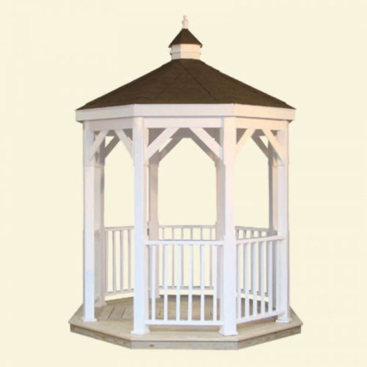 Amish Country Gazebo Vinyl Gazebo in-a-Box