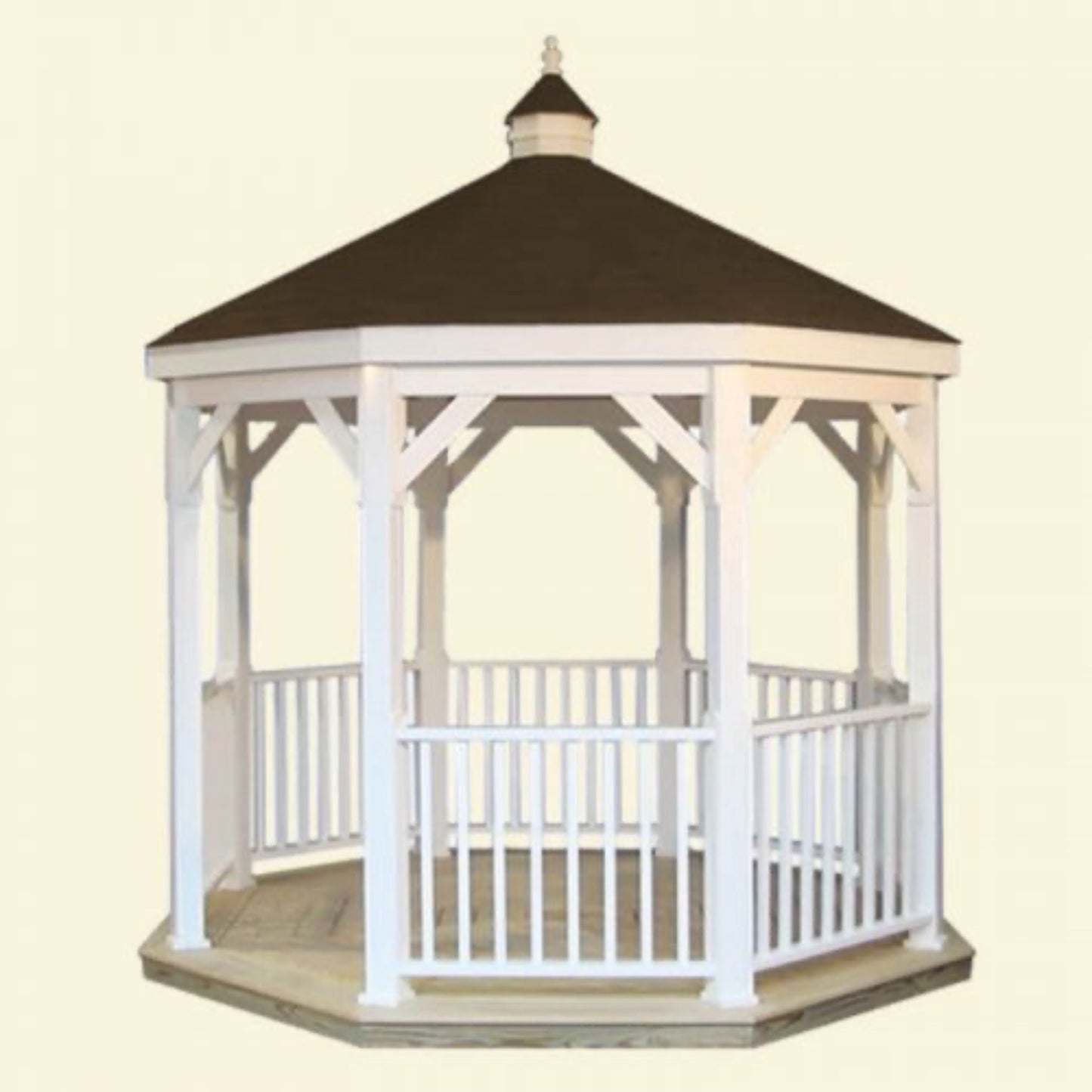 Amish Country Gazebo Vinyl Gazebo in-a-Box