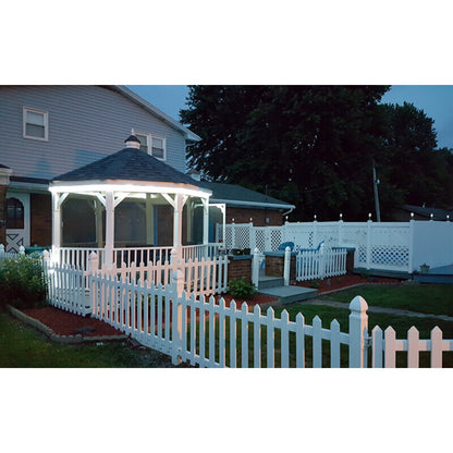 Amish Country Gazebo Vinyl Gazebo in-a-Box