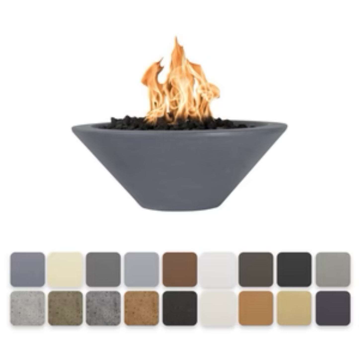 The Outdoor Plus CAZO FIRE BOWL ® – GFRC CONCRETE