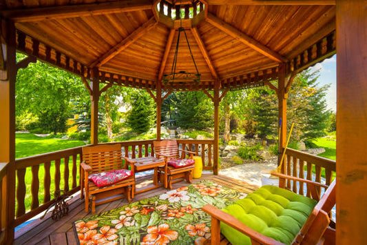 Pavilion Backyard Ridgefield  Gazebo