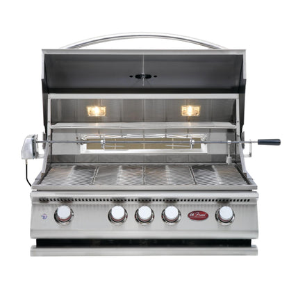 Cal Flame P Series P4  32 Inch 4 Burner Built In Grill